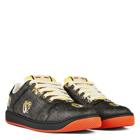 mens gucci tiger trainers|Gucci trainers men's cheap.